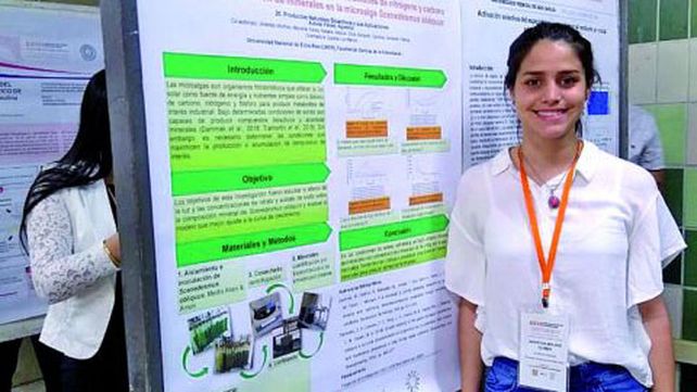 Avanzada, Agustina Flores  elabora su futuro  profesional
