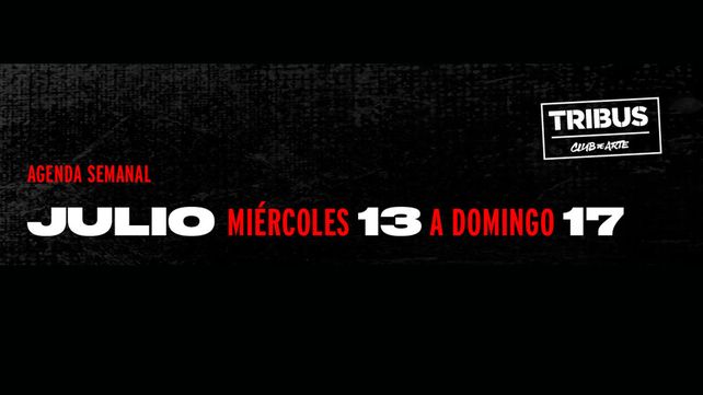 Agenda semanal de Tribus Club de Arte