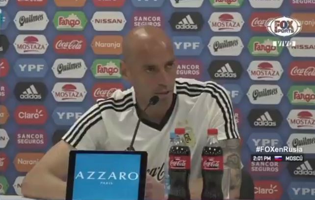 El arquero de la selección