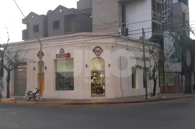 El local asaltado en La Recoleta santafesina. /Facebook
