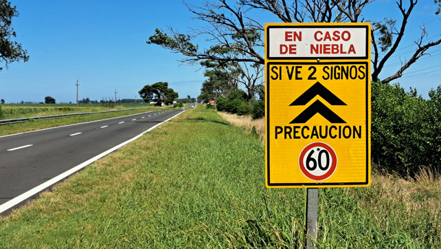 En el bajo de Pastorino se dieron decenas de accidente. Es en plena recta pero con un agravante y es que cuándo hay niebla, la visibilidad es nula