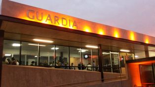 El hombre fue trasladado al hospital Cullen.