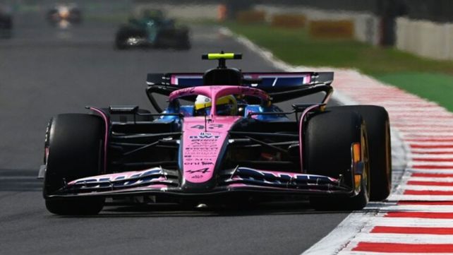 El Alpine de Franco Colapinto solo estuvo para pelear con su compañero de Alpine Pierre Gasly en México.