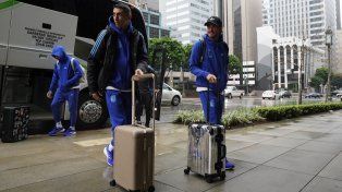 La Selección Argentina está en la ciudad de California.