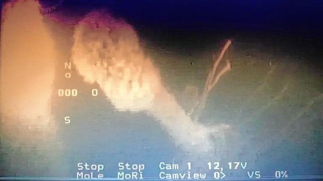 Encontraron una embarcación hundida en la costa argentina y podría ser un submarino nazi