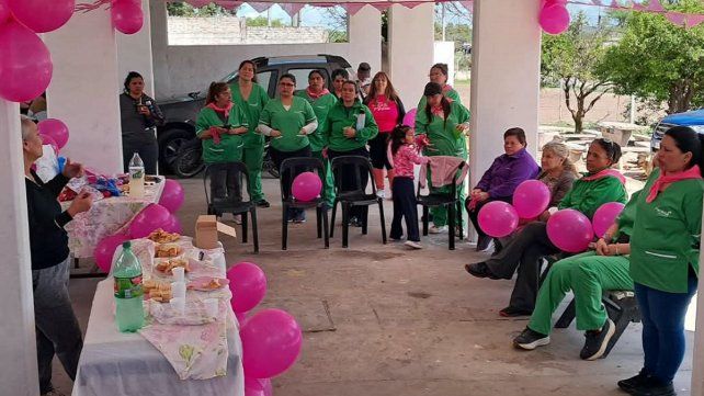 La Municipalidad de Paraná promueve la prevención del cáncer de mama en centros de salud.&nbsp;