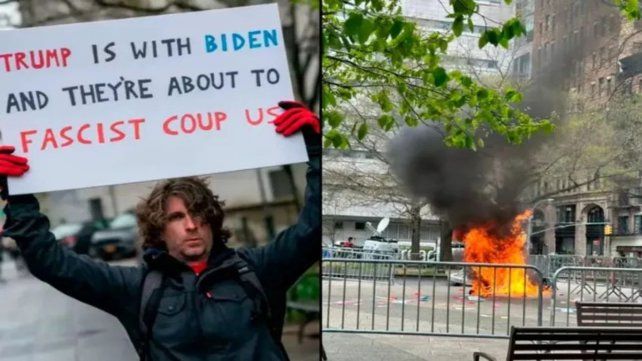 Fanático de Donald Trump se inmoló en Nueva York.