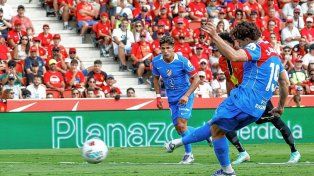 Julián Álvarez falló un penal en el empate del Atlético de Madrid ante Mallorca.
