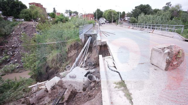 Paraná: el puente de calle Moreno está en riesgo