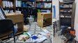 Los destrozos y vandalización por parte de los delincuente en la escuela en el sur de la ciudad