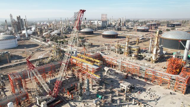 Los avances de YPF en Luján de Cuyo Los avances de YPF en Luján de Cuyo