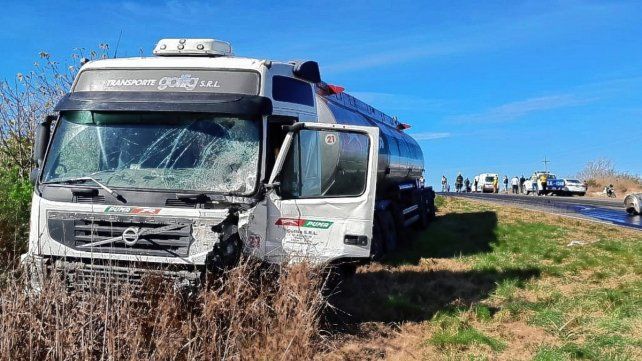 Ruta 11: identificaron al joven que murió en choque con un camión