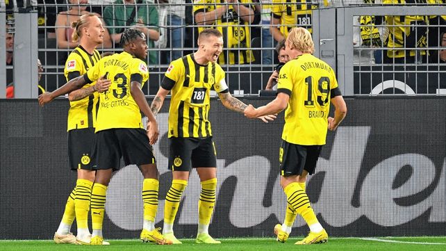 Borussia Dortmund ganó y es el nuevo líder de la Bundesliga
