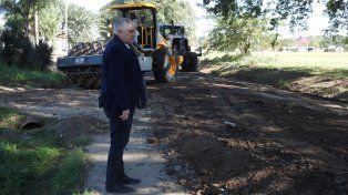 Sauce Viejo: la Municipalidad trabaja en la recuperación de la calle 8
