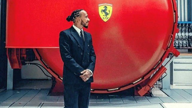 El posteo de Lewis Hamilton que enloqueció a los fanáticos de Ferrari