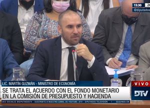 Guzmán en Diputados: Enfrentamos una situación de gran potencial desestabilizador