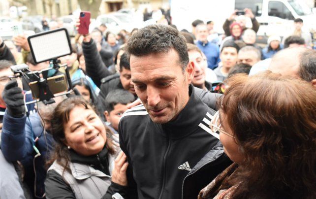 Lionel Scaloni tiene el afecto de todos los argentinos.