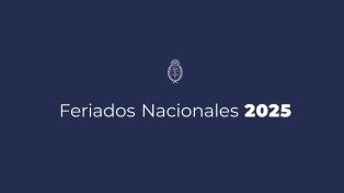 Calendario de feriados nacionales