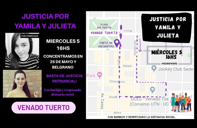 Reclaman que se investigue como femicidio la muerte de una joven en Coronda
