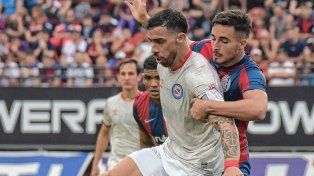 San Lorenzo perdió su invicto de 11 partidos ante Argentinos.