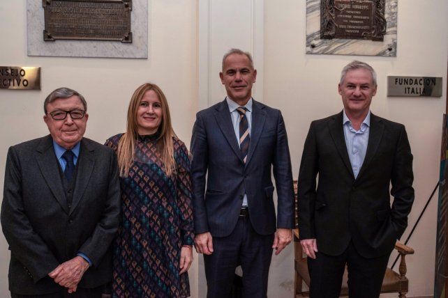  Fernando Passaro, Gabriela Calvo, Gustavo Salvador y Edgardo Morenza