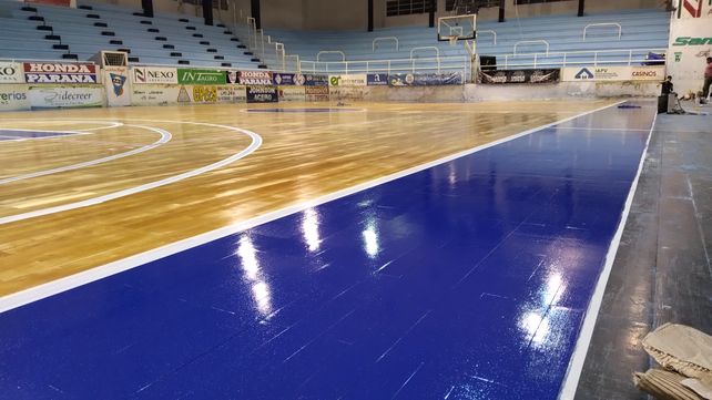 El estadio de Echagüe está impecable.&nbsp;