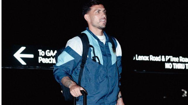 La Selección argentina ya está en Atlanta tras una demora por tormentas