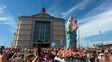 Miles de fieles colmaron San Nicolás para celebrar el aniversario de la Virgen del Rosario