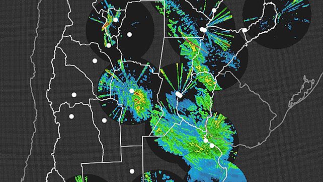 El SMN emitió nuevo alerta por lluvias para Entre Ríos