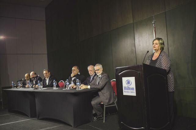 La ministra Kechichián durante la presentación.&nbsp;