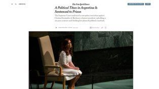 La portada elegida por The New York Times