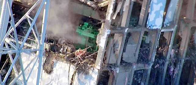 El reactor 4 de la planta de Fukushima
