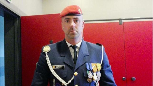El Rambo belga. El militar