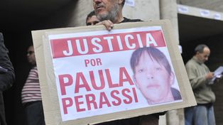 Alberto Perassi se puso al frente de todos los reclamos por su hija.&nbsp;