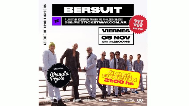 Bersuit en Tribus Club de Arte
