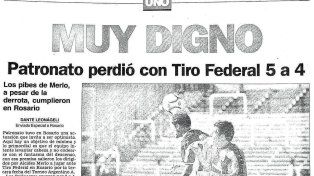 Después de 23 años, Patronato volvió a meter cuatro goles de visitante.
