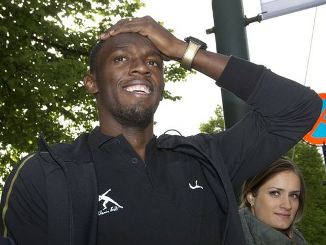 Usain Bolt sufrió un accidente automovilístico, pero salió ileso