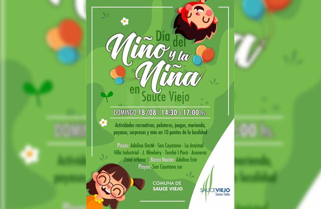 Día del Niño en Sauce Viejo