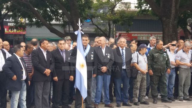 El recuerdo de los caídos en Malvinas se honró en la Plaza del Soldado
