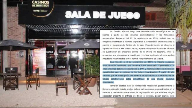 La Justicia condenó al exsubtesorero del Casino de San Salvador por defraudación al Estado. Los hechos ocurrieron en 2019.