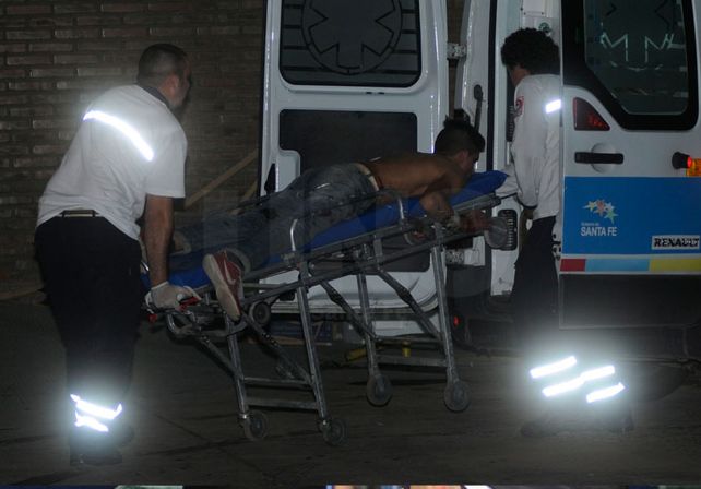 Herido. José Ignacio Leiva