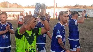 Foto de la victoria de Sportivo Urquiza. Foto Fernando Bordón/Minuto a Minuto.