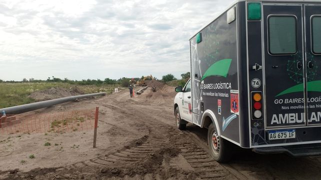 La empresa cuenta con una amplia flota de ambulancias. 