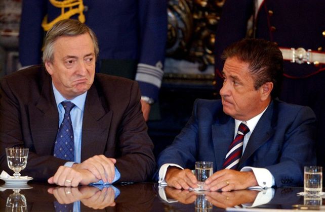 Duhalde contó cómo Néstor Kirchner le pegó a uno de sus colaboradores