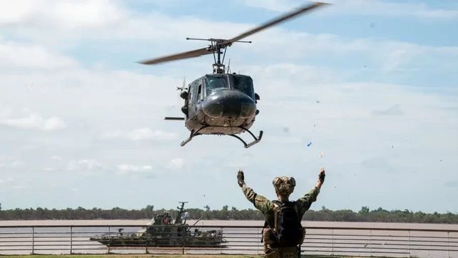 El Ejército en Rosario: tanques, helicópteros y mil efectivos para un gran ejercicio sobre el Paraná