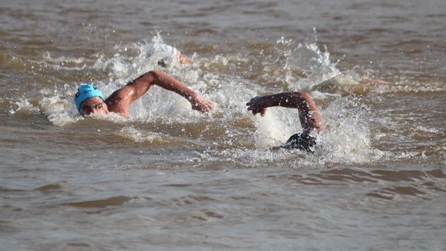 En el río Paraná. La competencia es a lo largo de 57 kilómetros