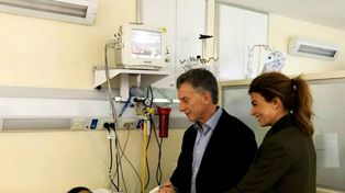 Macri visitó a una policía baleada por delincuentes