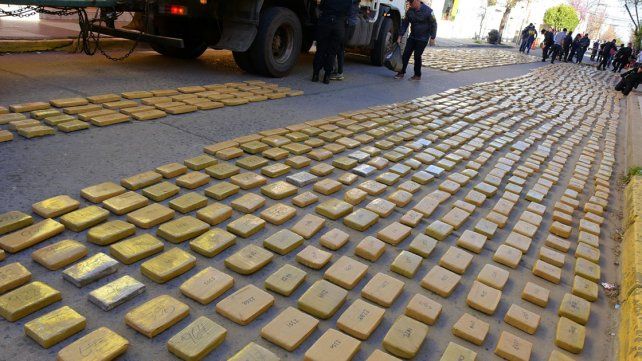 Incautaron el mayor cargamento de drogas en la historia de Entre Ríos