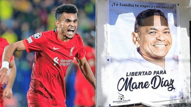 Un final feliz: liberaron al padre del futbolista Luis Díaz.