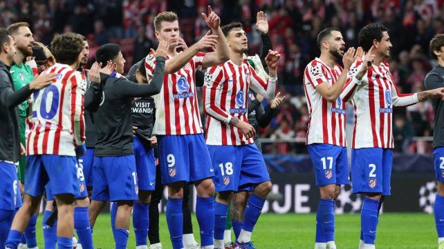 Atlético de Madrid selló su pase a los octavos de final de la Champions League al golear a Brujas